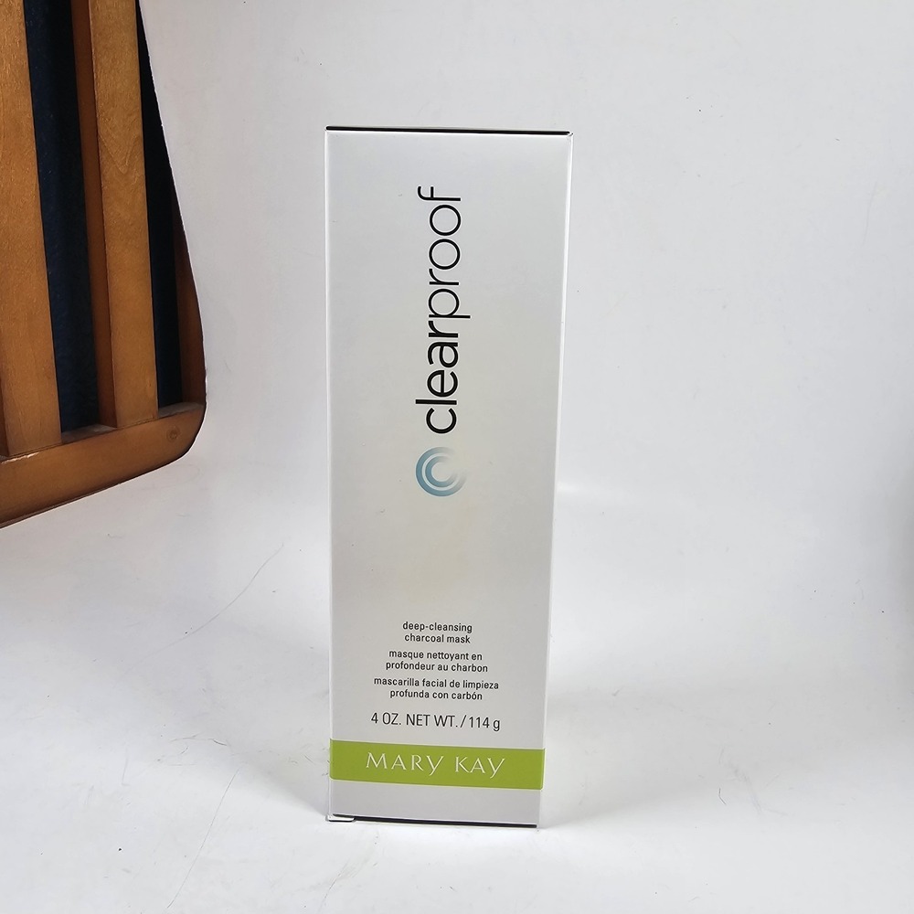 MARY KAY CLEARPROOF~DEEP CLEANSING CHARCOAL MASK~094148~FULL SIZE~4 OZ~NIB!